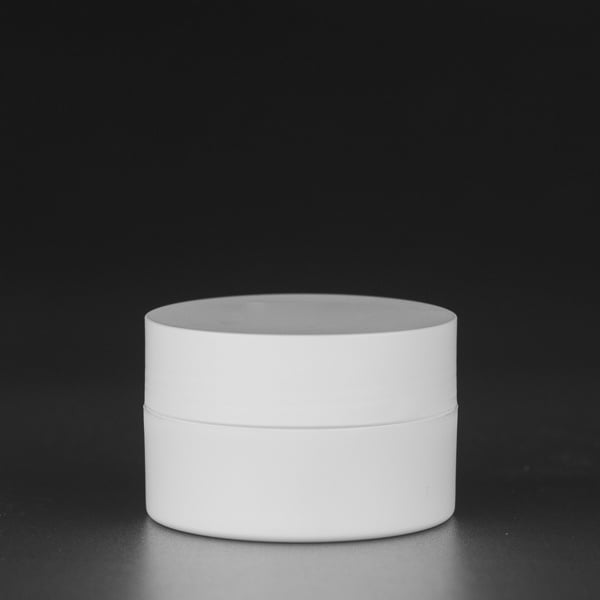 Evyta 15 ml double-wall jar – white