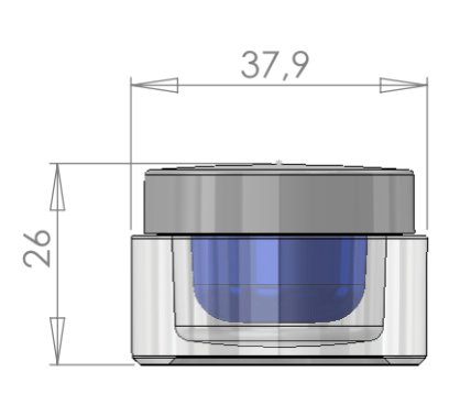 Product image or technical drawing