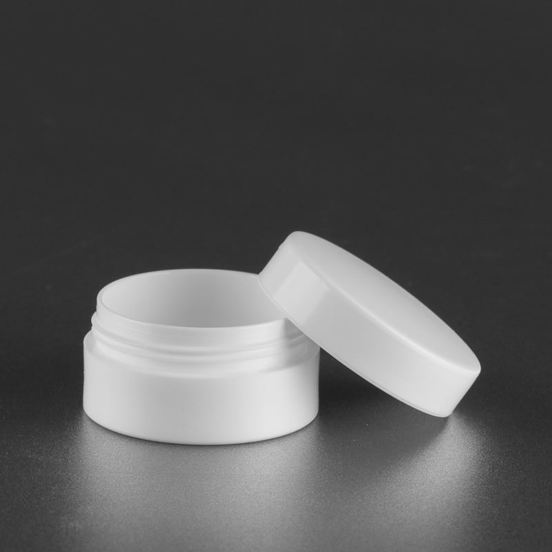 Sample jar 5 ml - Thick wall - White
