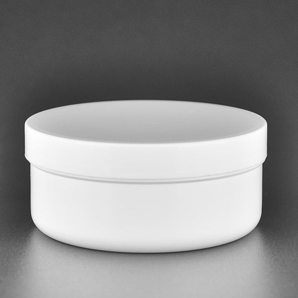 100 ml plastic cosmetic jar - Sharp edge cover