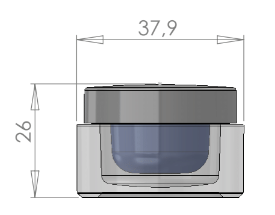 Product image or technical drawing