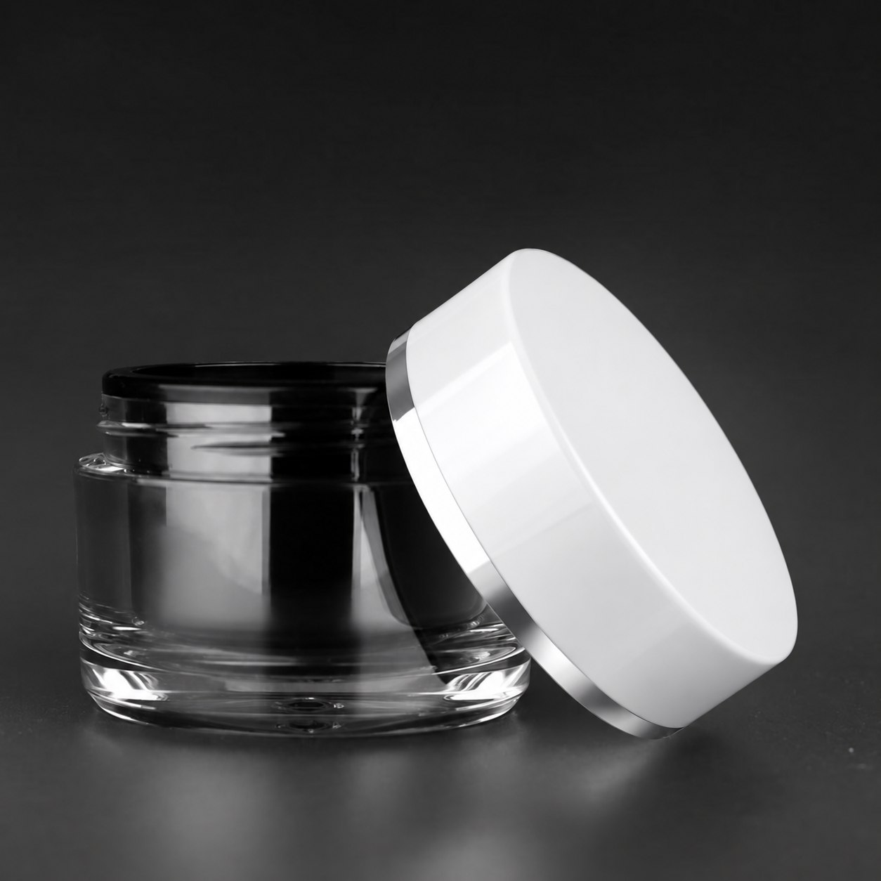 Luxan Aphrodite DuoLux 50 ml - Black · White lid