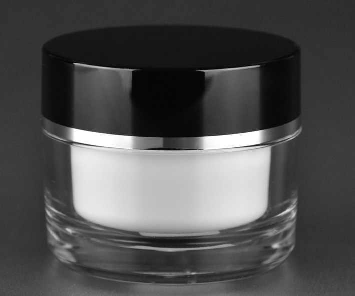 Luxan Aphrodite DuoLux Serie (jar+inner jar) (100 ml , Black )